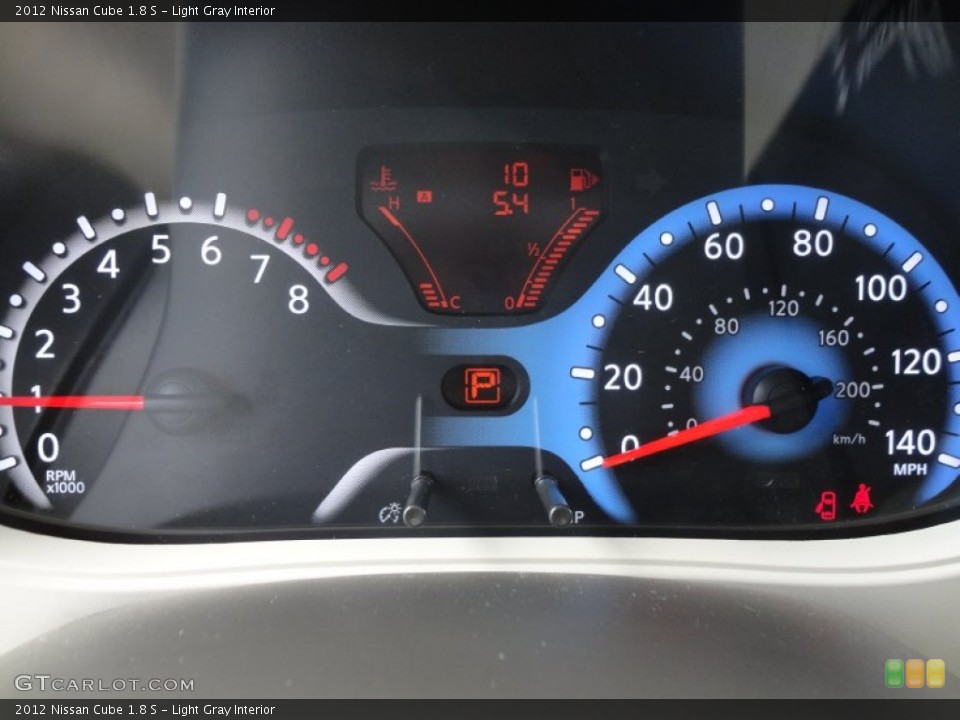 Light Gray Interior Gauges for the 2012 Nissan Cube 1.8 S #61139945