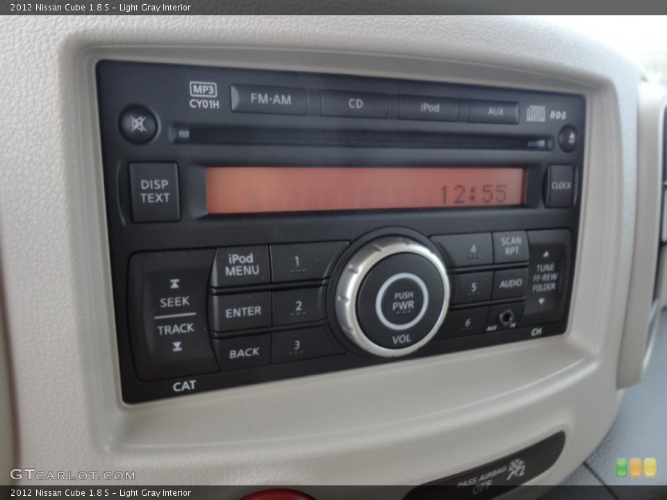 Light Gray Interior Audio System for the 2012 Nissan Cube 1.8 S #61139951