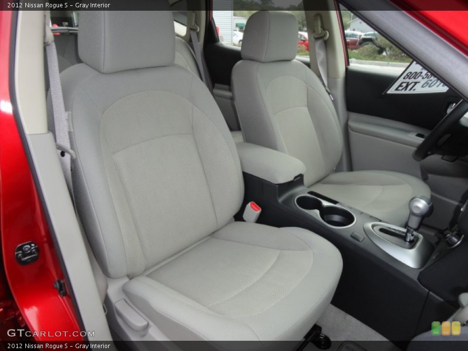 Gray Interior Photo for the 2012 Nissan Rogue S #61140908