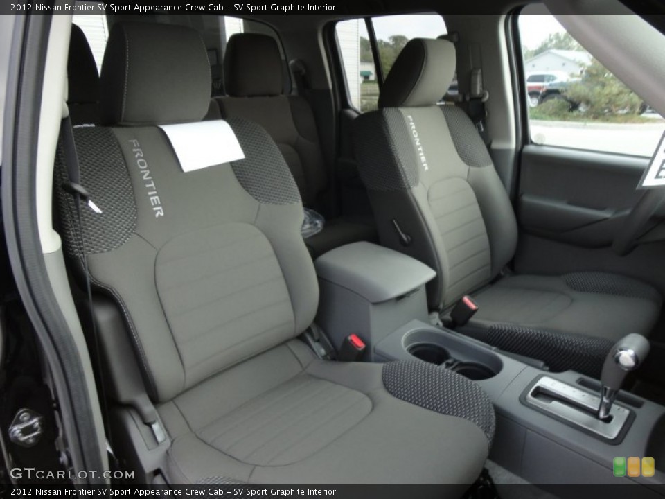 SV Sport Graphite Interior Photo for the 2012 Nissan Frontier SV Sport Appearance Crew Cab #61142189
