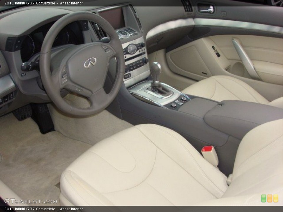 Wheat Interior Photo for the 2011 Infiniti G 37 Convertible #61142576