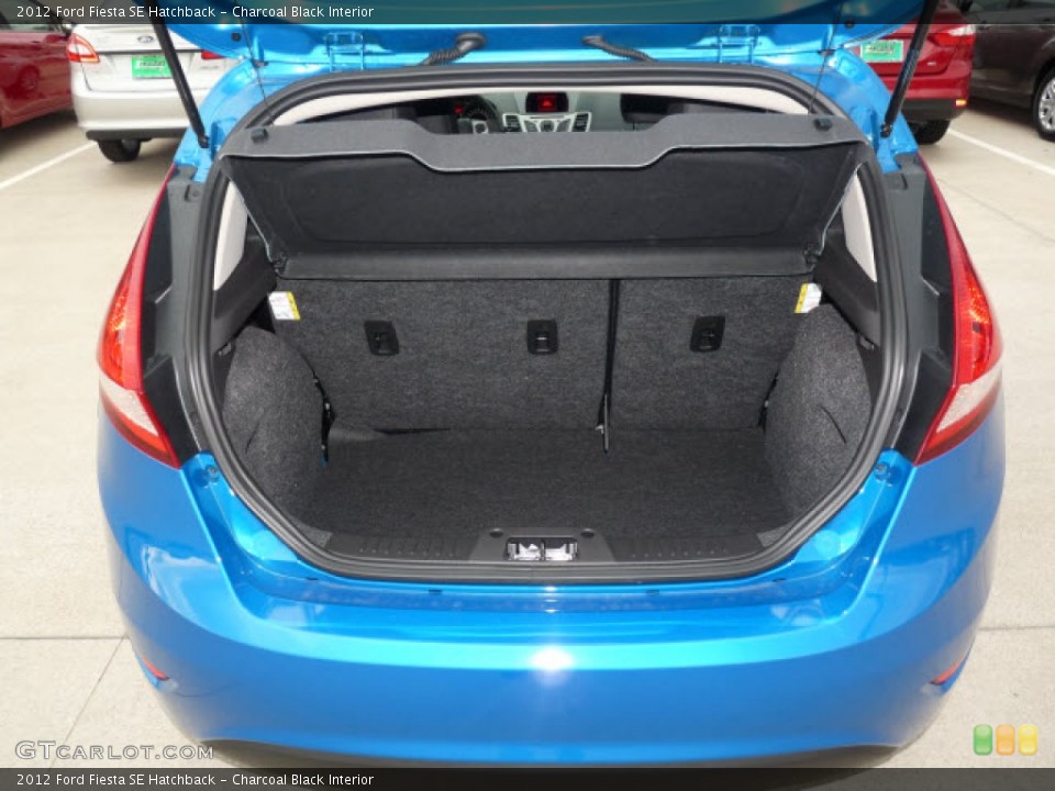 Charcoal Black Interior Trunk for the 2012 Ford Fiesta SE Hatchback #61144004