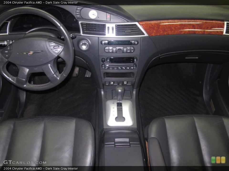 Dark Slate Gray Interior Dashboard for the 2004 Chrysler Pacifica AWD #61144388