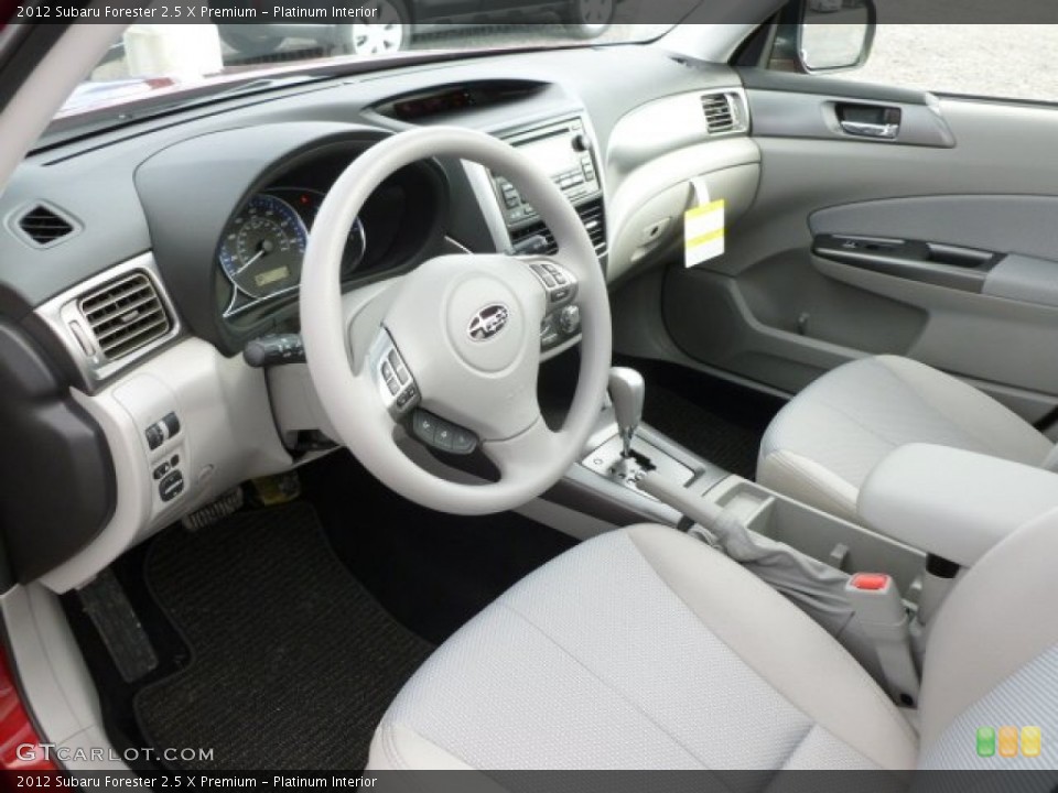 Platinum Interior Prime Interior for the 2012 Subaru Forester 2.5 X Premium #61145969