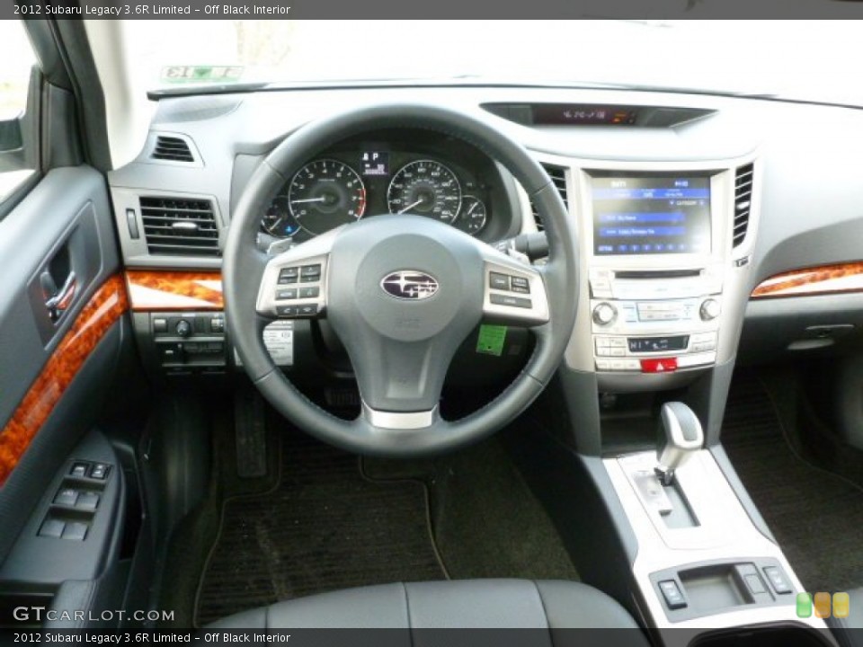 Off Black Interior Dashboard for the 2012 Subaru Legacy 3.6R Limited #61147565