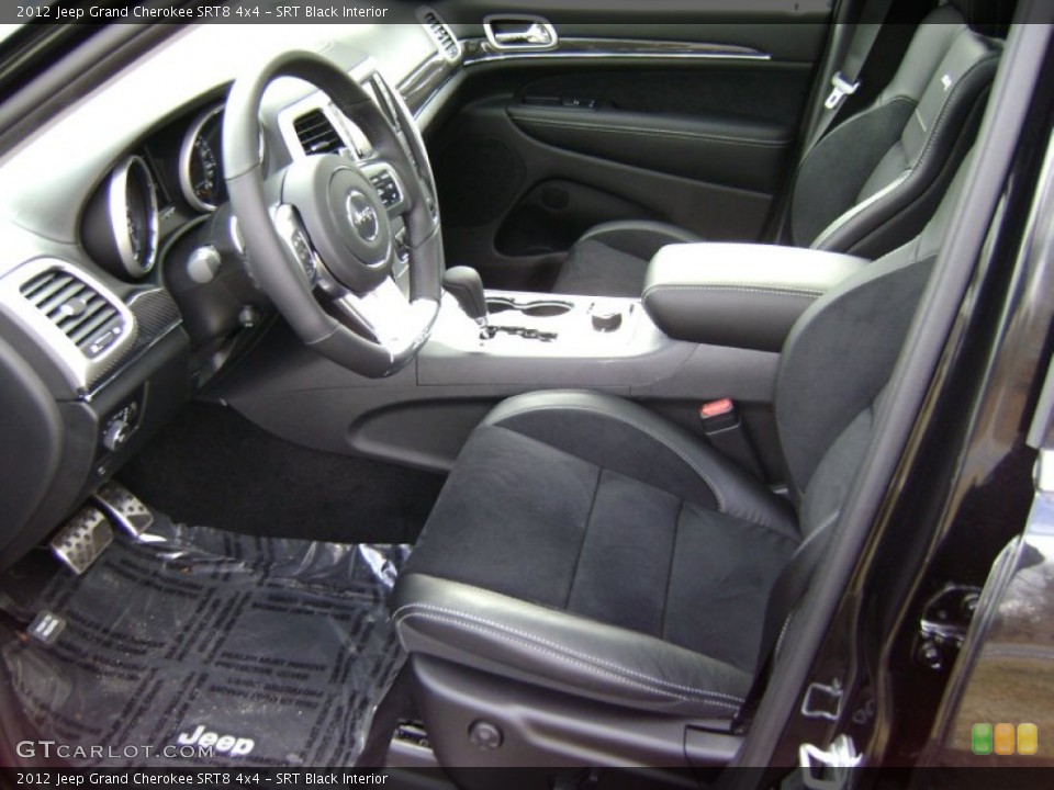 SRT Black Interior Photo for the 2012 Jeep Grand Cherokee SRT8 4x4 #61148084