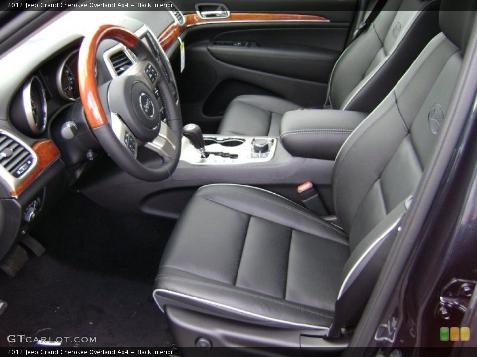 Black Interior Photo for the 2012 Jeep Grand Cherokee Overland 4x4 #61148123
