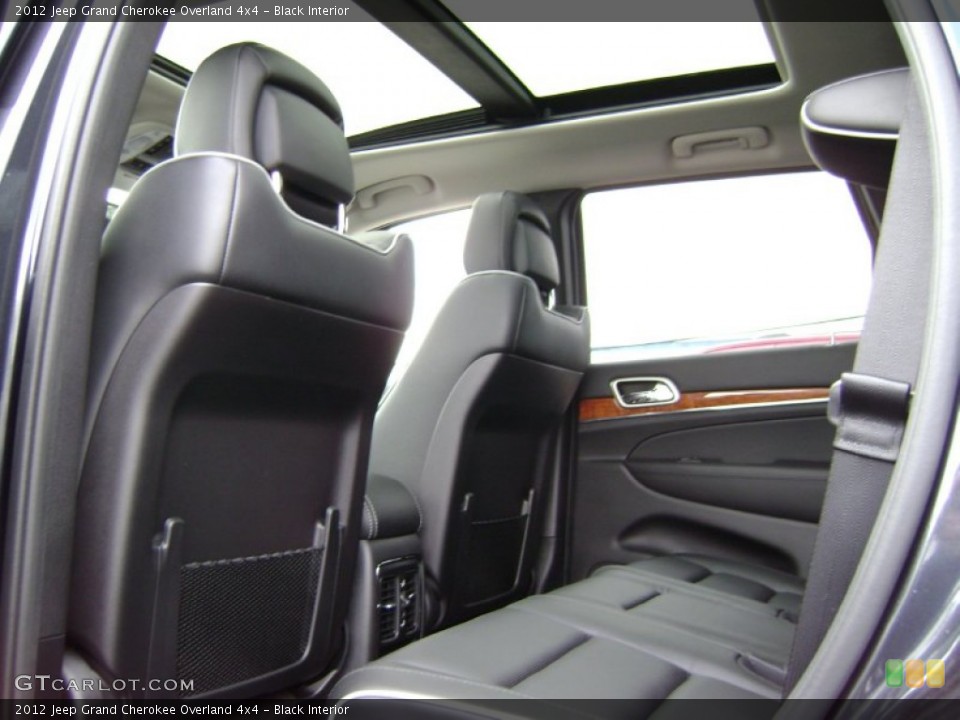 Black Interior Photo for the 2012 Jeep Grand Cherokee Overland 4x4 #61148132