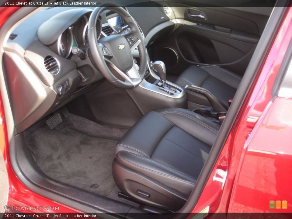 Jet Black Leather Interior Photo for the 2011 Chevrolet Cruze LT #61150691