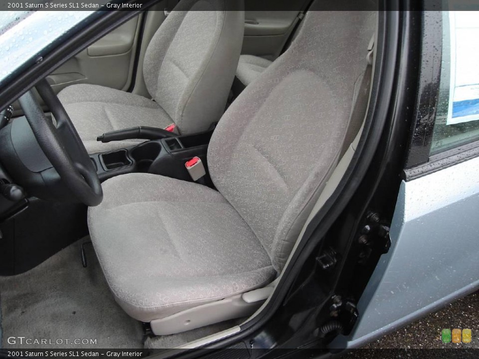 Gray Interior Front Seat for the 2001 Saturn S Series SL1 Sedan #6115144