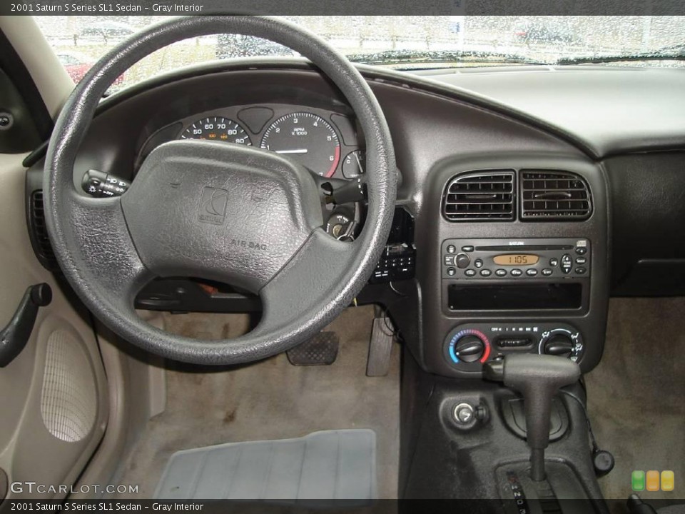 Gray Interior Dashboard for the 2001 Saturn S Series SL1 Sedan #6115164
