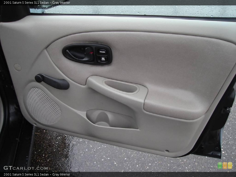 Gray Interior Door Panel for the 2001 Saturn S Series SL1 Sedan #6115169