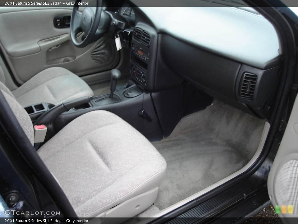 Gray Interior Front Seat for the 2001 Saturn S Series SL1 Sedan #6115174