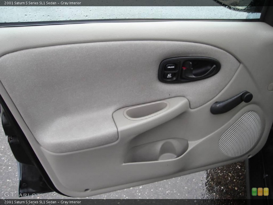 Gray Interior Door Panel for the 2001 Saturn S Series SL1 Sedan #6115179