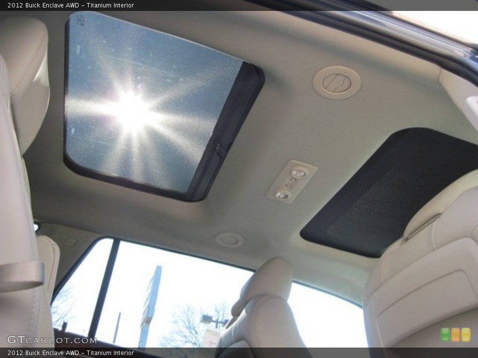 Titanium Interior Sunroof for the 2012 Buick Enclave AWD #61152311