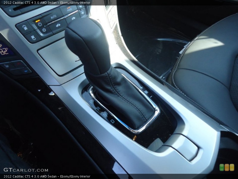 Ebony/Ebony Interior Transmission for the 2012 Cadillac CTS 4 3.0 AWD Sedan #61152656