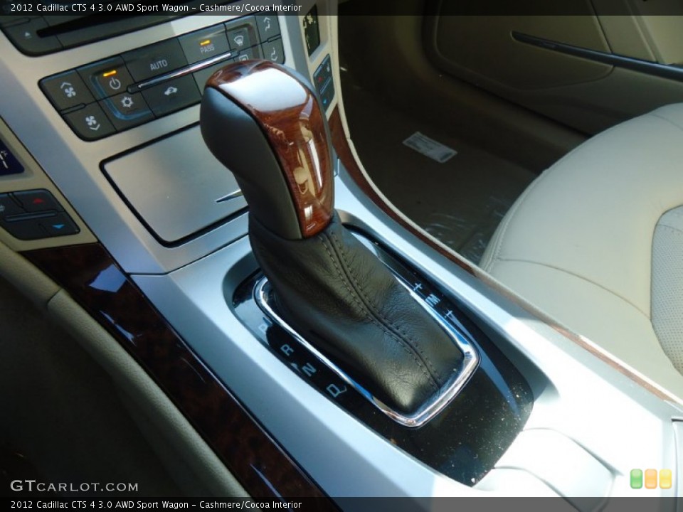 Cashmere/Cocoa Interior Transmission for the 2012 Cadillac CTS 4 3.0 AWD Sport Wagon #61153484