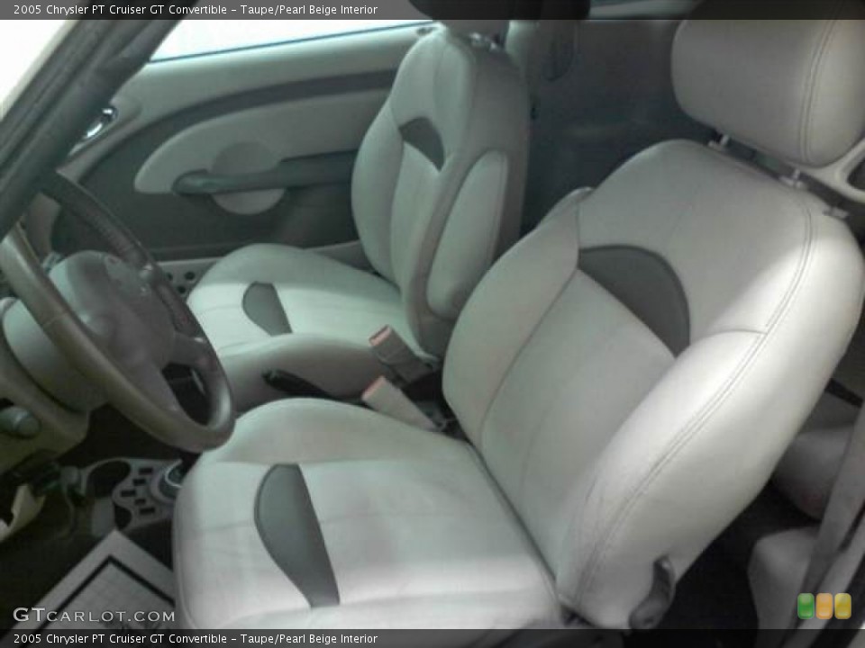 Taupe/Pearl Beige Interior Photo for the 2005 Chrysler PT Cruiser GT Convertible #61155409