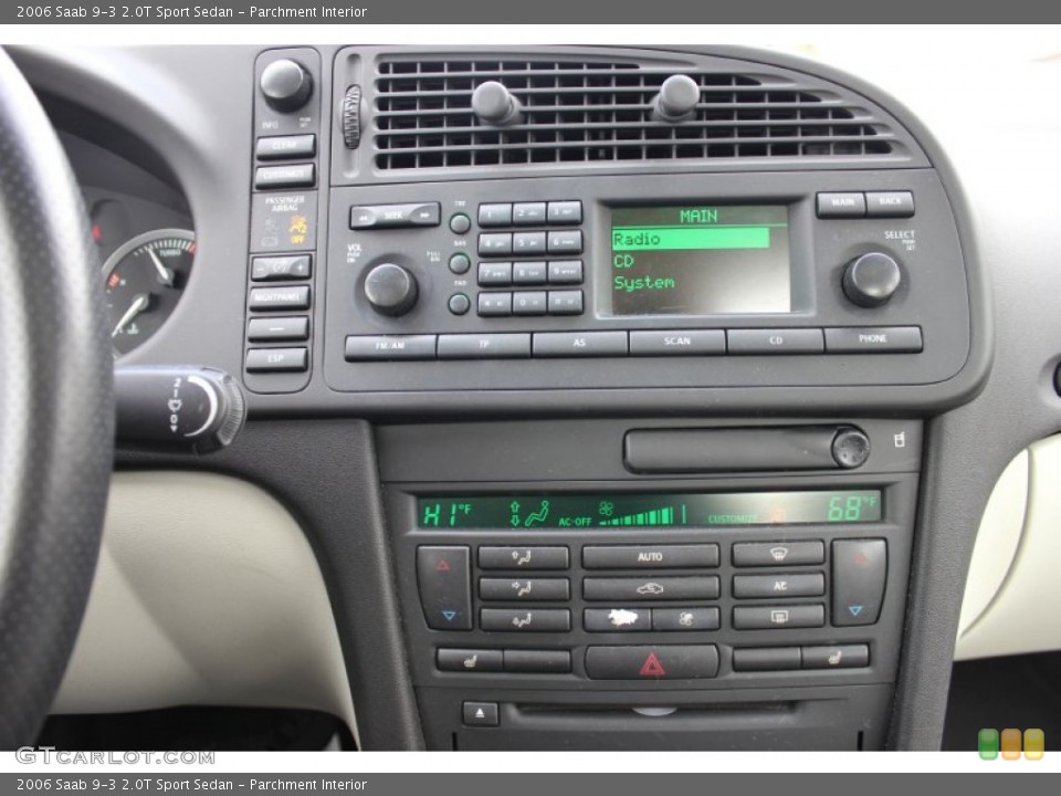 Parchment Interior Controls for the 2006 Saab 9-3 2.0T Sport Sedan #61158368