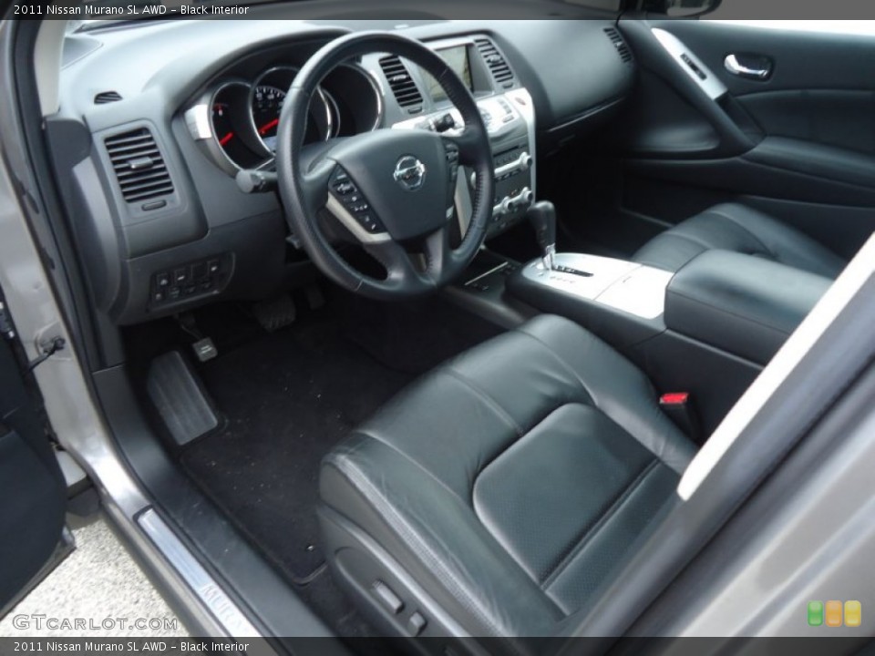 Black Interior Photo for the 2011 Nissan Murano SL AWD #61161395