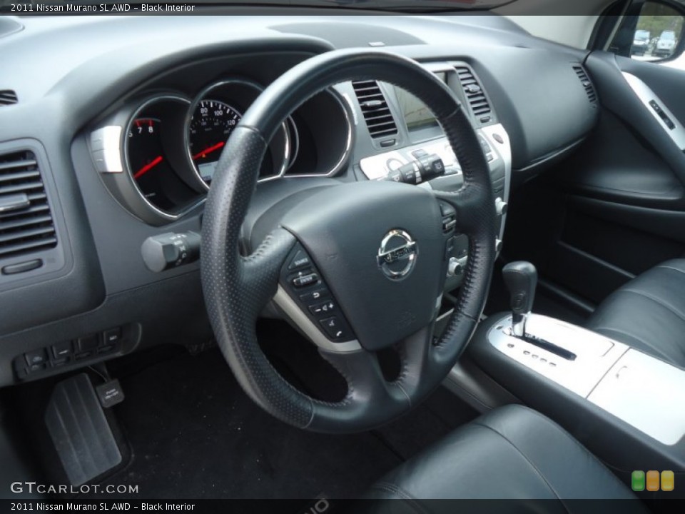 Black Interior Photo for the 2011 Nissan Murano SL AWD #61161455