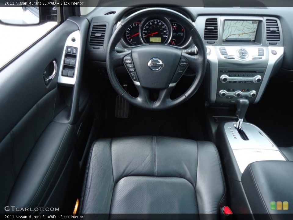 Black Interior Dashboard for the 2011 Nissan Murano SL AWD #61161575