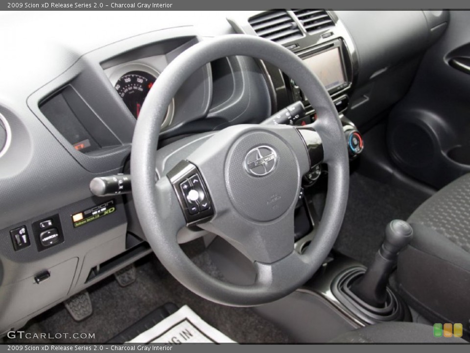 Charcoal Gray Interior Photo for the 2009 Scion xD Release Series 2.0 #61162045