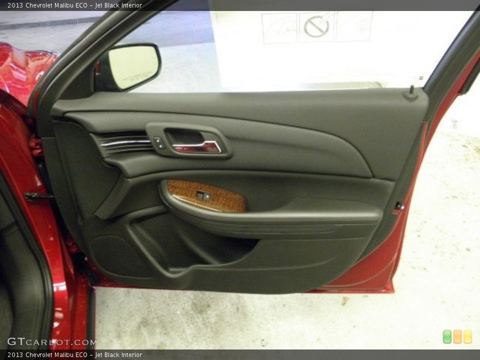 Jet Black Interior Door Panel for the 2013 Chevrolet Malibu ECO #61162076