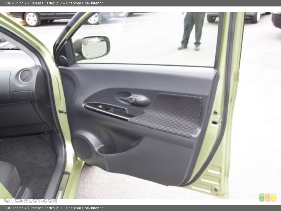 Charcoal Gray Interior Door Panel for the 2009 Scion xD Release Series 2.0 #61162079