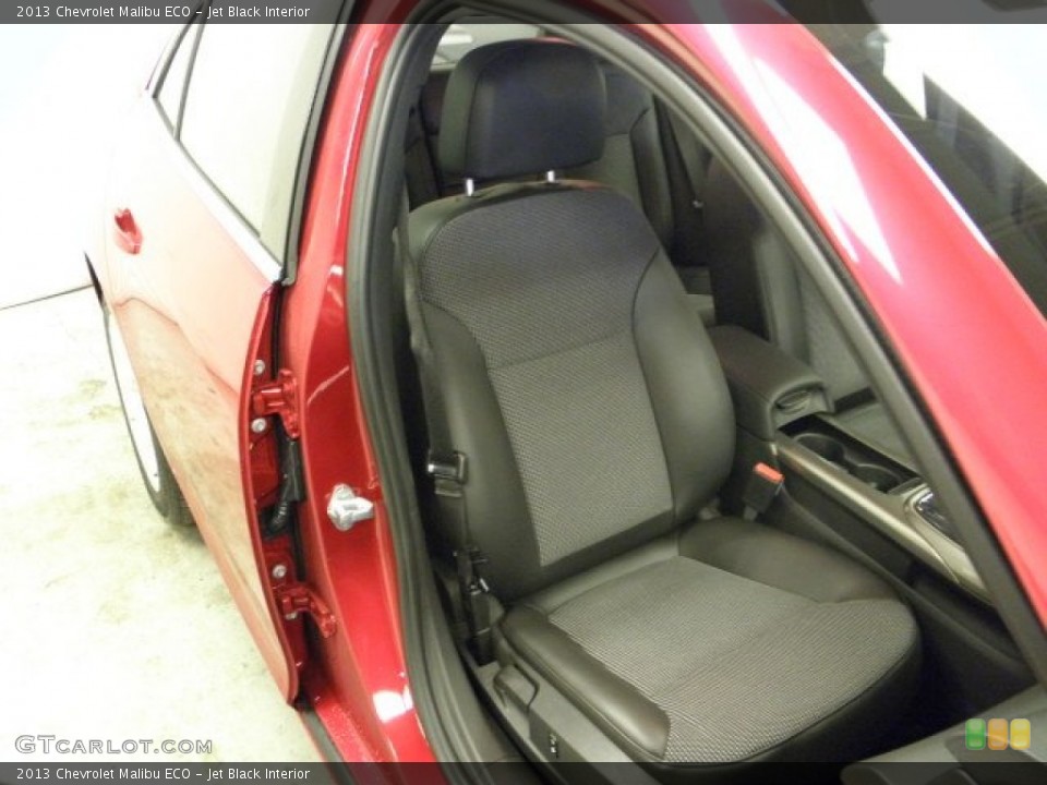 Jet Black Interior Front Seat for the 2013 Chevrolet Malibu ECO #61162103