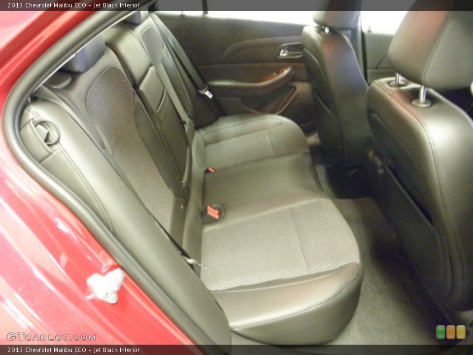 Jet Black Interior Rear Seat for the 2013 Chevrolet Malibu ECO #61162121