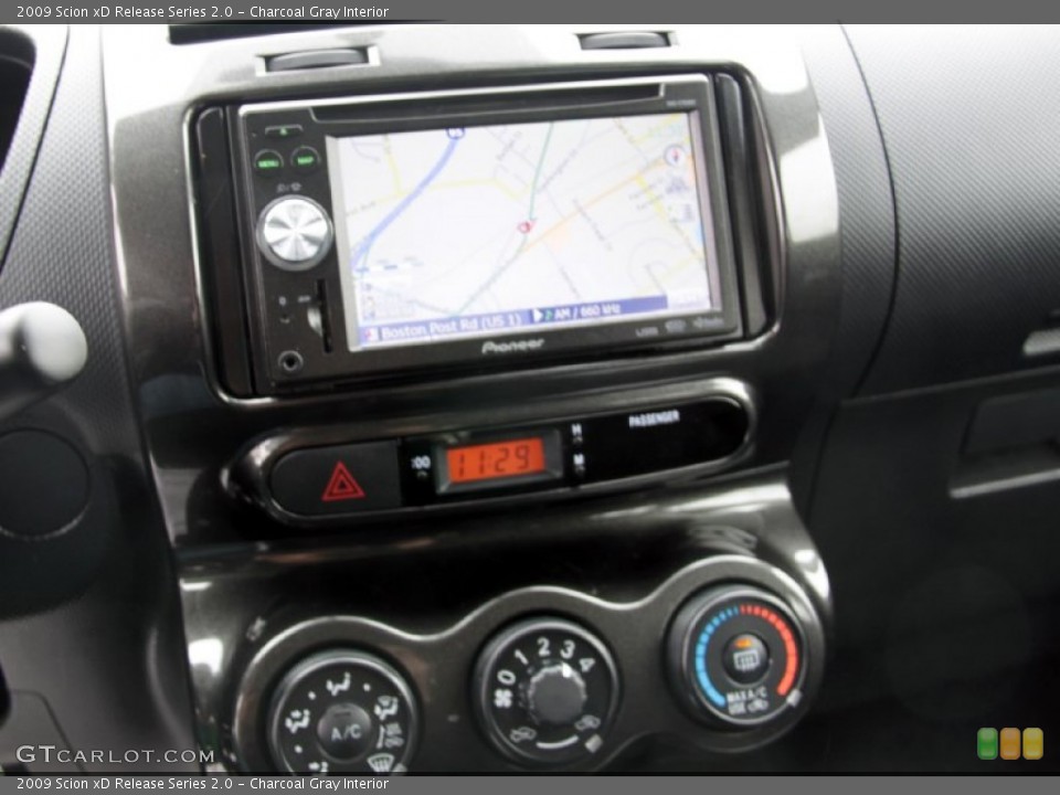 Charcoal Gray Interior Navigation for the 2009 Scion xD Release Series 2.0 #61162124