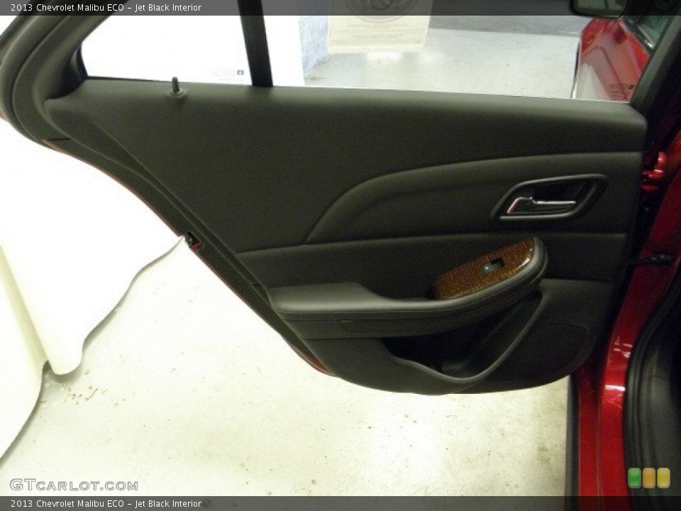 Jet Black Interior Door Panel for the 2013 Chevrolet Malibu ECO #61162139