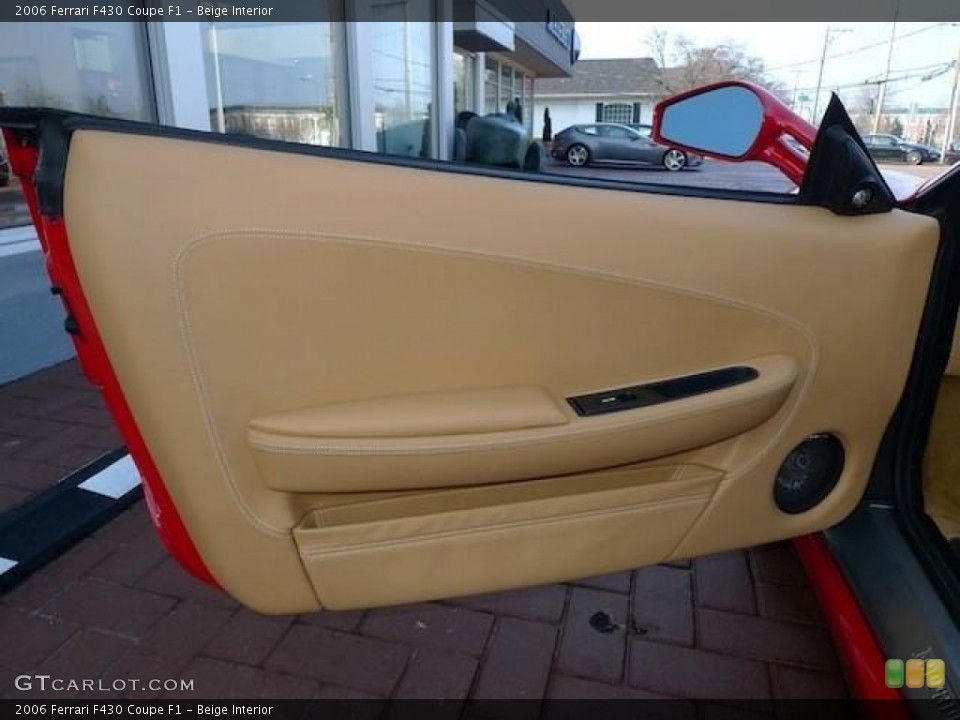 Beige Interior Door Panel for the 2006 Ferrari F430 Coupe F1 #61163999
