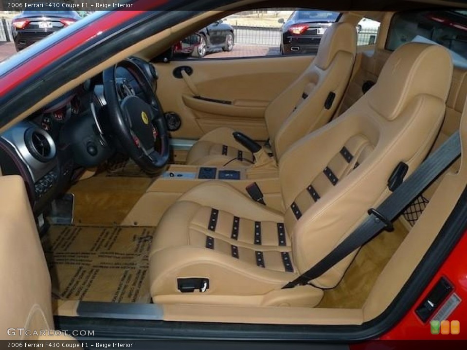 Beige Interior Photo for the 2006 Ferrari F430 Coupe F1 #61164017