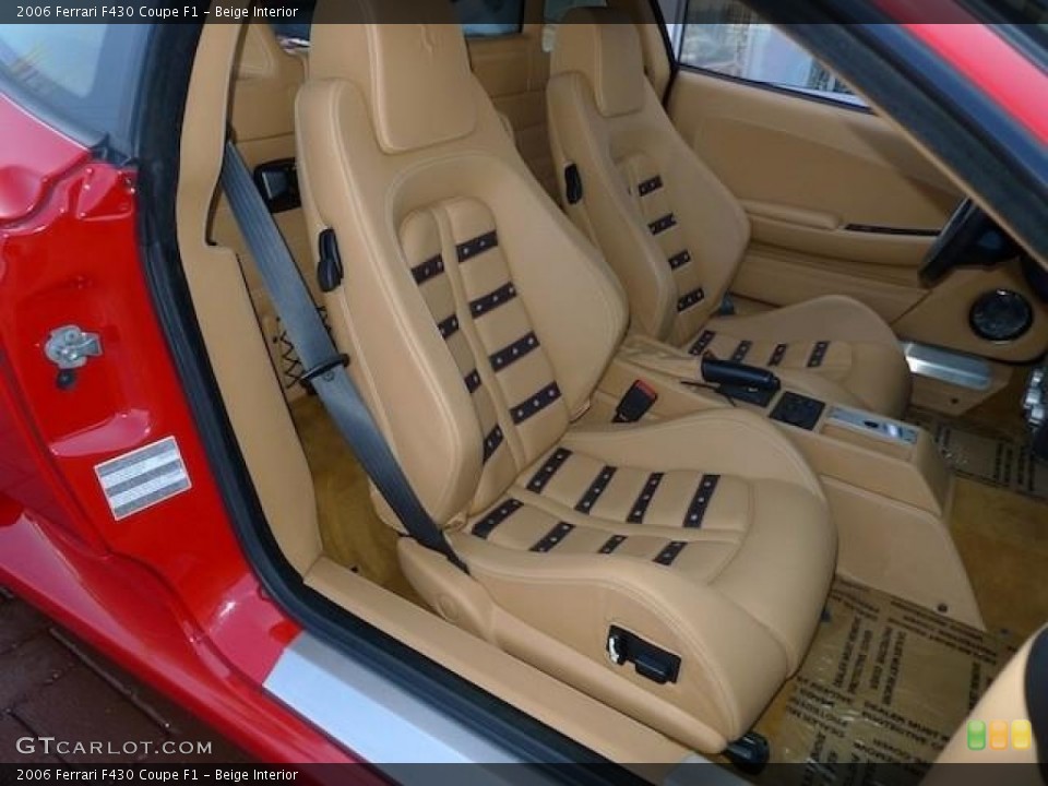 Beige Interior Photo for the 2006 Ferrari F430 Coupe F1 #61164161