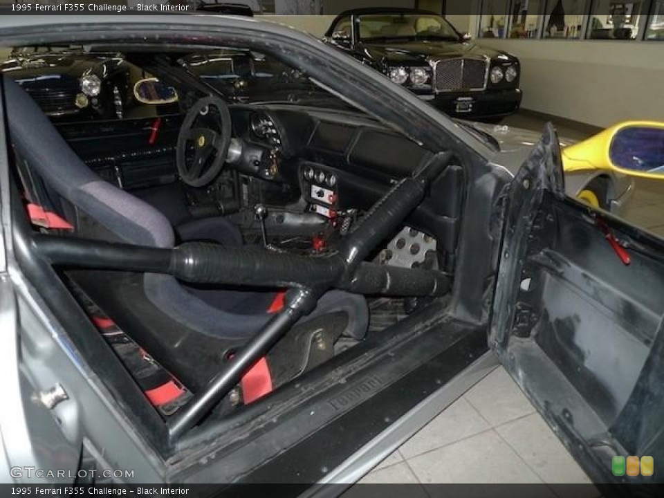 Black Interior Photo for the 1995 Ferrari F355 Challenge #61164371