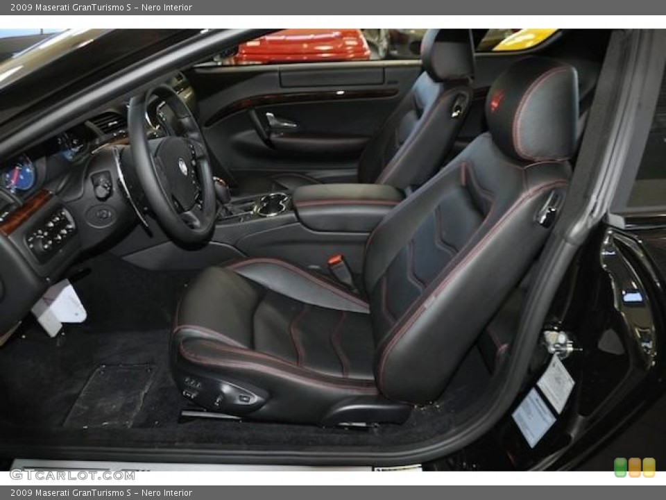 Nero Interior Photo for the 2009 Maserati GranTurismo S #61164500