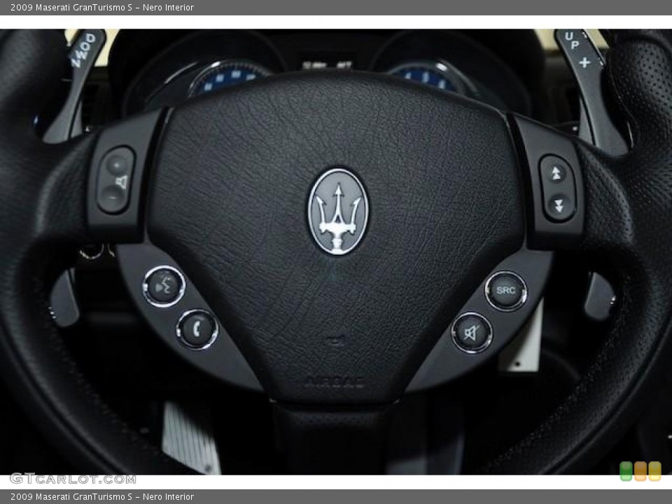 Nero Interior Steering Wheel for the 2009 Maserati GranTurismo S #61164545