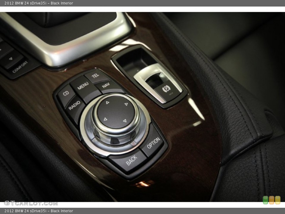 Black Interior Controls for the 2012 BMW Z4 sDrive35i #61166465