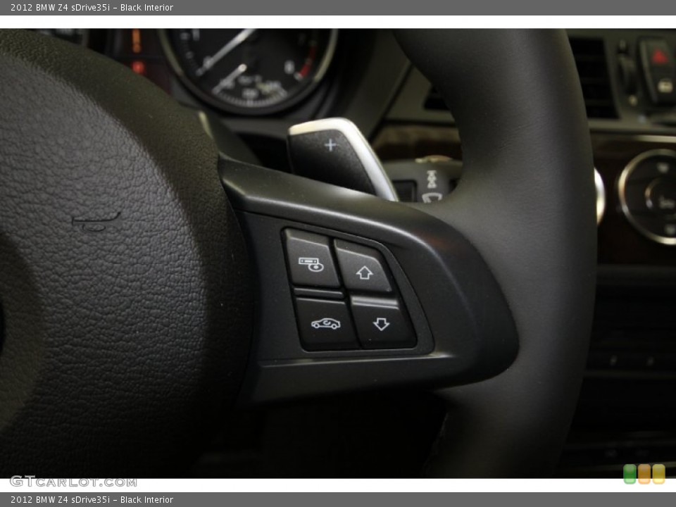Black Interior Controls for the 2012 BMW Z4 sDrive35i #61166483
