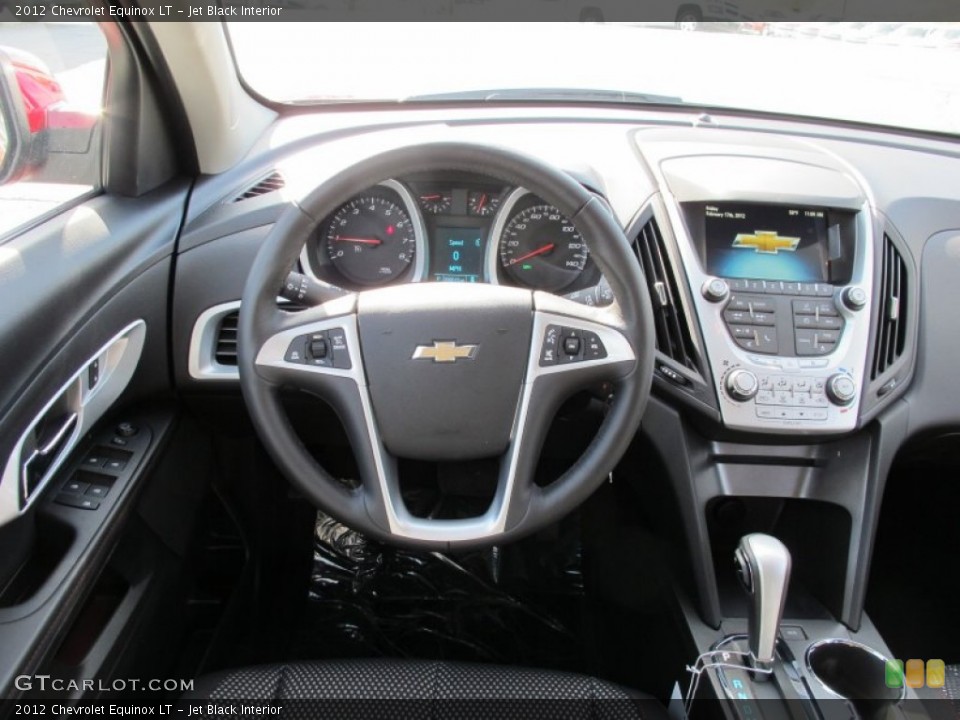 Jet Black Interior Dashboard for the 2012 Chevrolet Equinox LT #61169257