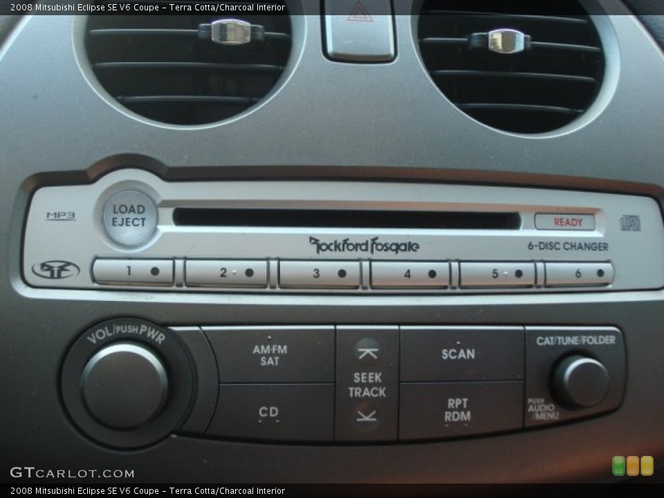 Terra Cotta/Charcoal Interior Audio System for the 2008 Mitsubishi Eclipse SE V6 Coupe #61170352