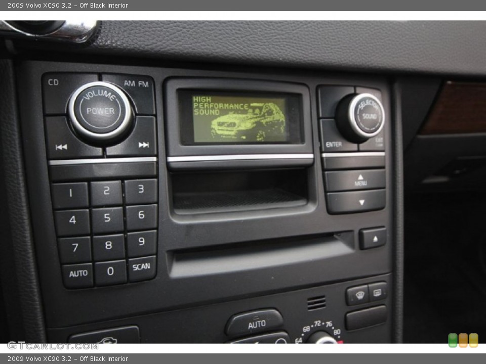 Off Black Interior Controls for the 2009 Volvo XC90 3.2 #61170694