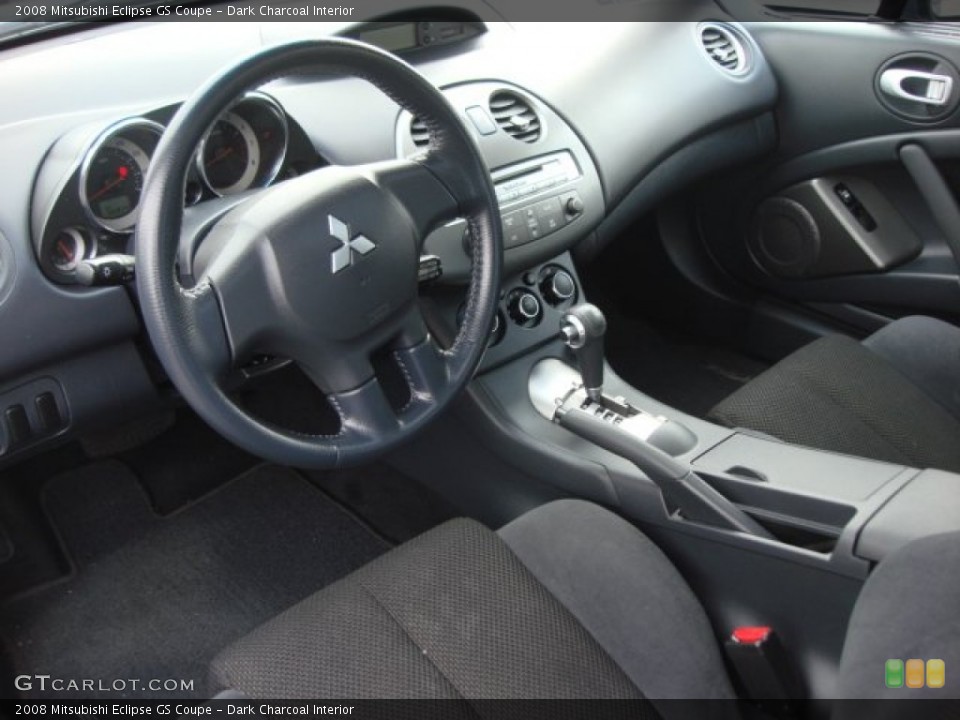 Dark Charcoal Interior Photo for the 2008 Mitsubishi Eclipse GS Coupe #61170757
