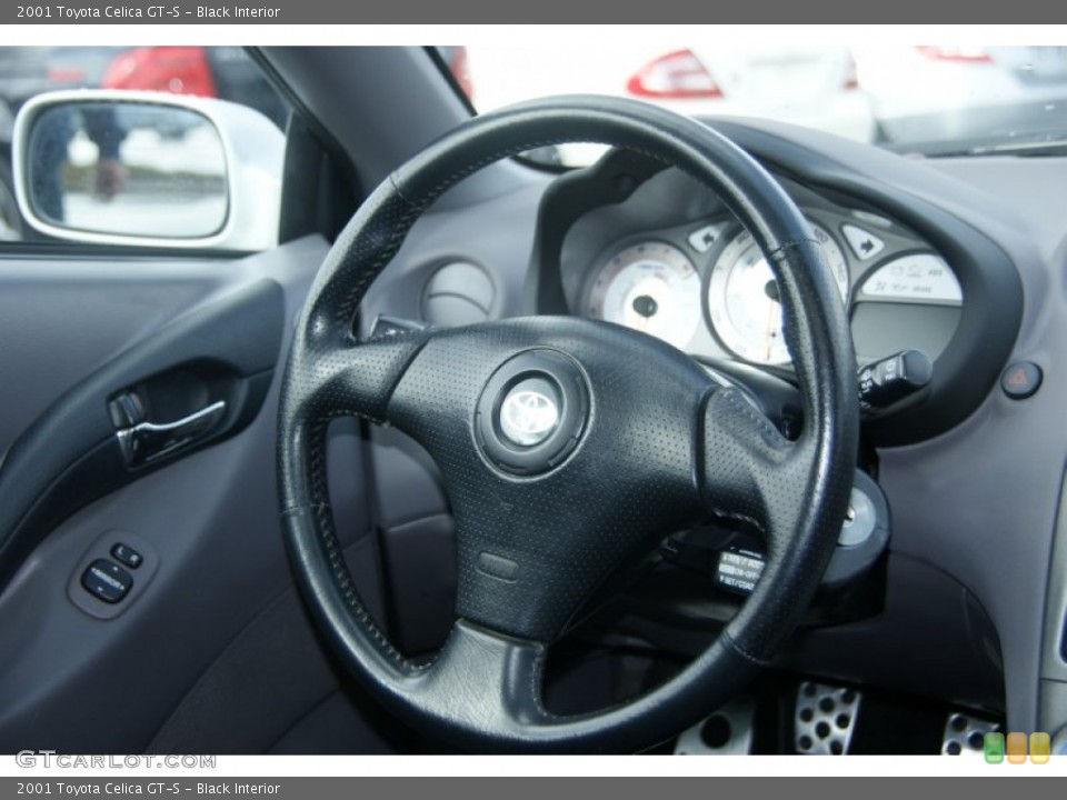 Black Interior Steering Wheel for the 2001 Toyota Celica GT-S #61170865