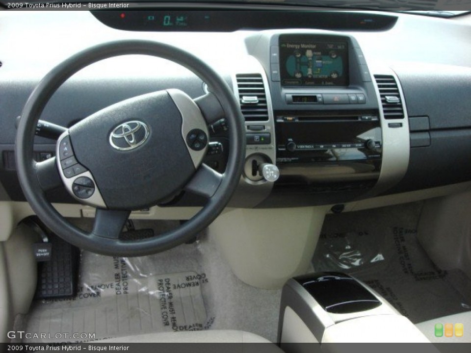 Bisque Interior Dashboard for the 2009 Toyota Prius Hybrid #61171195