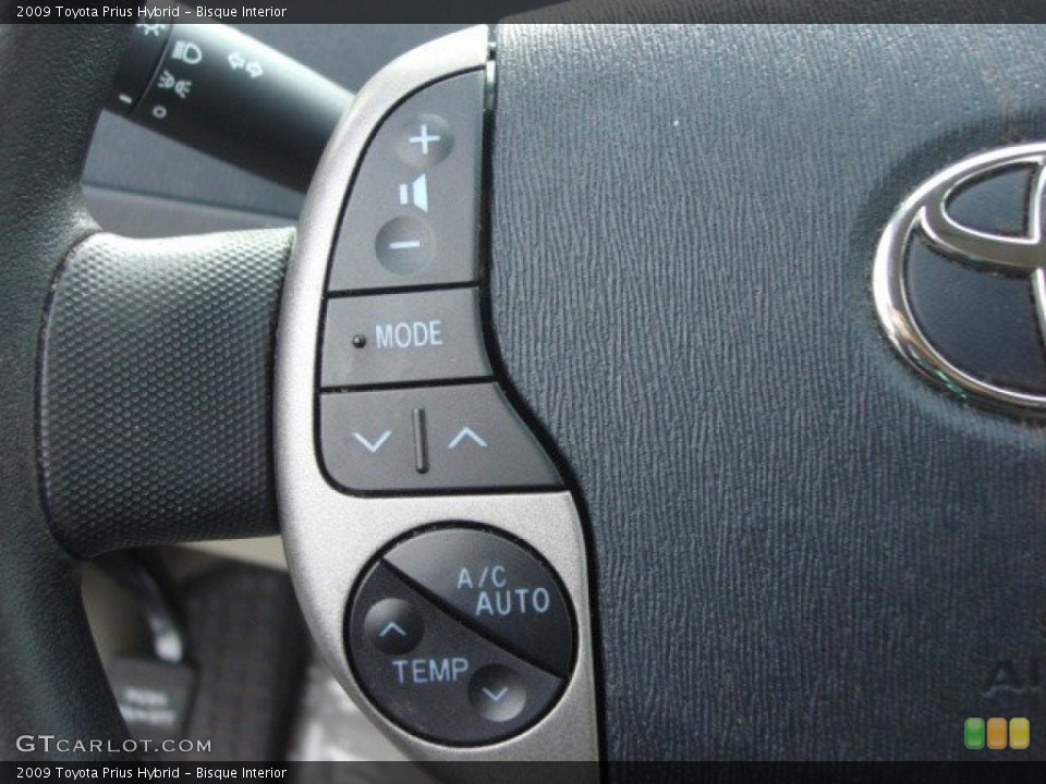 Bisque Interior Controls for the 2009 Toyota Prius Hybrid #61171264