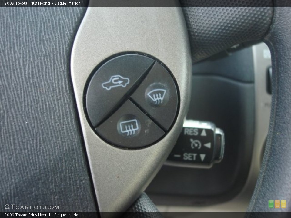 Bisque Interior Controls for the 2009 Toyota Prius Hybrid #61171270