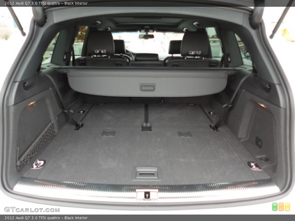 Black Interior Trunk for the 2012 Audi Q7 3.0 TFSI quattro #61173292